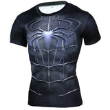 Rashgard Black Panther 3D T Shirt Men Compression Shirt Anime T-Shirt MMA Rashguard Bodybuilding Men Fitness Marvels Tshirt