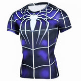 Rashgard Black Panther 3D T Shirt Men Compression Shirt Anime T-Shirt MMA Rashguard Bodybuilding Men Fitness Marvels Tshirt