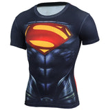 Rashgard Black Panther 3D T Shirt Men Compression Shirt Anime T-Shirt MMA Rashguard Bodybuilding Men Fitness Marvels Tshirt