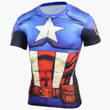 Rashgard Black Panther 3D T Shirt Men Compression Shirt Anime T-Shirt MMA Rashguard Bodybuilding Men Fitness Marvels Tshirt