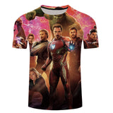 Marvel Avengers 3 Thanos 3d Compression Short Sleeve T-Shirt Men New Fashion Summer Men T Shirt Funny Fitness Shirt Tops & Tees