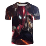 Marvel Avengers 3 Thanos 3d Compression Short Sleeve T-Shirt Men New Fashion Summer Men T Shirt Funny Fitness Shirt Tops & Tees