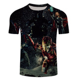 Marvel Avengers 3 Thanos 3d Compression Short Sleeve T-Shirt Men New Fashion Summer Men T Shirt Funny Fitness Shirt Tops & Tees