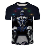 Marvel Avengers 3 Thanos 3d Compression Short Sleeve T-Shirt Men New Fashion Summer Men T Shirt Funny Fitness Shirt Tops & Tees