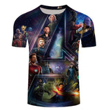 Marvel Avengers 3 Thanos 3d Compression Short Sleeve T-Shirt Men New Fashion Summer Men T Shirt Funny Fitness Shirt Tops & Tees