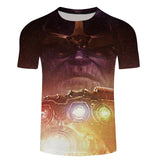 Marvel Avengers 3 Thanos 3d Compression Short Sleeve T-Shirt Men New Fashion Summer Men T Shirt Funny Fitness Shirt Tops & Tees