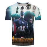 Marvel Avengers 3 Thanos 3d Compression Short Sleeve T-Shirt Men New Fashion Summer Men T Shirt Funny Fitness Shirt Tops & Tees