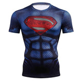 New Captain America 3D Printed T-Shirt Men Compression Men T Shirt Superhero Marvel Funny Fitness Clothing Crossfit Tops & Tees