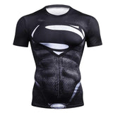 New Captain America 3D Printed T-Shirt Men Compression Men T Shirt Superhero Marvel Funny Fitness Clothing Crossfit Tops & Tees