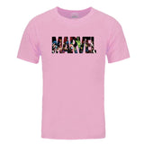 New Fashion Marvel Short Sleeve T-shirt Men Superhero print t shirt O-neck comic Marvel shirts tops men clothes Tee