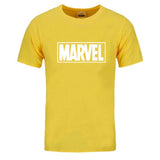 New Fashion Marvel Short Sleeve T-shirt Men Superhero print t shirt O-neck comic Marvel shirts tops men clothes Tee