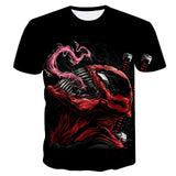 New venom T-shirt Marvel fashion casual short-sleeved shirt Men and women fashion trend youth cool T-shirt men casual t-shirt
