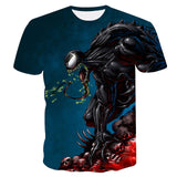 New venom T-shirt Marvel fashion casual short-sleeved shirt Men and women fashion trend youth cool T-shirt men casual t-shirt