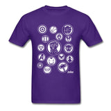 Tshirt Men Avengers Infinity War T Shirt Fashion Thanos Gauntlet Collector T-shirt Black Marvel Tops Tees Punk Clothes Spiderman