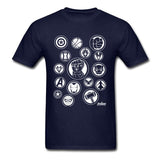 Tshirt Men Avengers Infinity War T Shirt Fashion Thanos Gauntlet Collector T-shirt Black Marvel Tops Tees Punk Clothes Spiderman