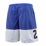 No.23 Black and White Basketball Shorts