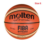 Professional Basketball Ball Size 6 PU Material With Free Gift Children Training Sports