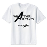 2019 Neweset Avengers Endgame T Shirt Men/women Ironman Captain America End Game Marvel T-shirt Superhero Custom TShirt Male