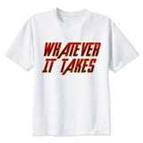 2019 Neweset Avengers Endgame T Shirt Men/women Ironman Captain America End Game Marvel T-shirt Superhero Custom TShirt Male