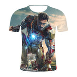 Men T Shirt 2018 Avengers Logo Tshirt Infinity Symbol T-shirt 3D Metal Marvel Tops Captain Tees Fashion Superhero Clothes Venom