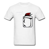 Pocket Deadpool Marvel T Shirt Game of Thrones Wilson Tshirts Mens Vintage Style Superman Starman Hero Comic T-Shirts Cool
