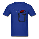 Pocket Deadpool Marvel T Shirt Game of Thrones Wilson Tshirts Mens Vintage Style Superman Starman Hero Comic T-Shirts Cool