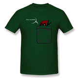 Pocket Deadpool Marvel T Shirt Game of Thrones Wilson Tshirts Mens Vintage Style Superman Starman Hero Comic T-Shirts Cool