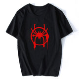 2019 Discount Spider Man Venom Top White T-shirts Crewneck Cotton Tops Shirt Men Tee Shirt Custom Marvel Spiderman Tshirt