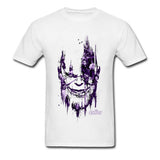 Powerful Thanos Tshirt Men Infinity War T Shirt USA Marvel Movie Hiphop Avengers 4 T-Shirt Endgame Hero Superman Cool