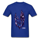 Powerful Thanos Tshirt Men Infinity War T Shirt USA Marvel Movie Hiphop Avengers 4 T-Shirt Endgame Hero Superman Cool