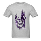 Powerful Thanos Tshirt Men Infinity War T Shirt USA Marvel Movie Hiphop Avengers 4 T-Shirt Endgame Hero Superman Cool