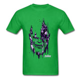 Powerful Thanos Tshirt Men Infinity War T Shirt USA Marvel Movie Hiphop Avengers 4 T-Shirt Endgame Hero Superman Cool