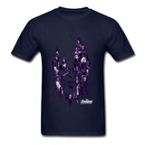 Powerful Thanos Tshirt Men Infinity War T Shirt USA Marvel Movie Hiphop Avengers 4 T-Shirt Endgame Hero Superman Cool