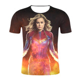 New Summer Marvel Avengers 3D Printed Ironman T Shirt Men Compression Crossfit Short Sleeve Men T-Shirt Fashion Fitness Clothing