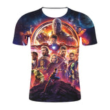 New Summer Marvel Avengers 3D Printed Ironman T Shirt Men Compression Crossfit Short Sleeve Men T-Shirt Fashion Fitness Clothing