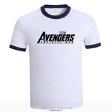 2018 New Fashion Brand MARVEL tees AVENGERS INFINITY WAR T-Shirt Men Cotton Short Sleeves Casual Male Tshirt Marvel T shirts Men