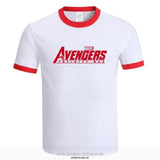 2018 New Fashion Brand MARVEL tees AVENGERS INFINITY WAR T-Shirt Men Cotton Short Sleeves Casual Male Tshirt Marvel T shirts Men