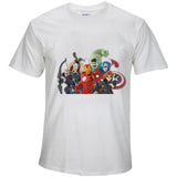 BTFCL Marvel The Avengers END GAME LOGO Hulk Print New Movie T Shirt Men Cool Tees Boys Unisex Loose Plus Size Harajuku Tshirt