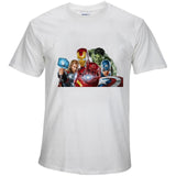 BTFCL Marvel The Avengers END GAME LOGO Hulk Print New Movie T Shirt Men Cool Tees Boys Unisex Loose Plus Size Harajuku Tshirt