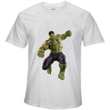 BTFCL Marvel The Avengers END GAME LOGO Hulk Print New Movie T Shirt Men Cool Tees Boys Unisex Loose Plus Size Harajuku Tshirt