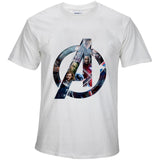 BTFCL Marvel The Avengers END GAME LOGO Hulk Print New Movie T Shirt Men Cool Tees Boys Unisex Loose Plus Size Harajuku Tshirt