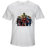 BTFCL Marvel The Avengers END GAME LOGO Hulk Print New Movie T Shirt Men Cool Tees Boys Unisex Loose Plus Size Harajuku Tshirt