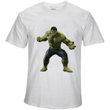 BTFCL Marvel The Avengers END GAME LOGO Hulk Print New Movie T Shirt Men Cool Tees Boys Unisex Loose Plus Size Harajuku Tshirt