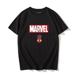 The Avengers T Shirt Women Marvel Spider-Man Iron Man 2019 New Style Tshirt Summer Short Sleeves Casual Clothers