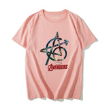 The Avengers T Shirt Women Marvel Spider-Man Iron Man 2019 New Style Tshirt Summer Short Sleeves Casual Clothers
