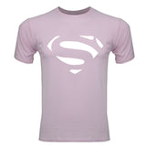 Comic LOGO Super Hero T Shirt Superman Batman Captain America the Flash Marvel Movie Men Cosplay T-Shirts superhero Geek Tee