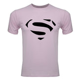Comic LOGO Super Hero T Shirt Superman Batman Captain America the Flash Marvel Movie Men Cosplay T-Shirts superhero Geek Tee