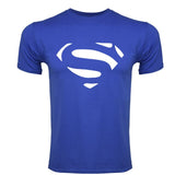 Comic LOGO Super Hero T Shirt Superman Batman Captain America the Flash Marvel Movie Men Cosplay T-Shirts superhero Geek Tee