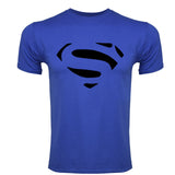 Comic LOGO Super Hero T Shirt Superman Batman Captain America the Flash Marvel Movie Men Cosplay T-Shirts superhero Geek Tee