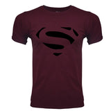 Comic LOGO Super Hero T Shirt Superman Batman Captain America the Flash Marvel Movie Men Cosplay T-Shirts superhero Geek Tee